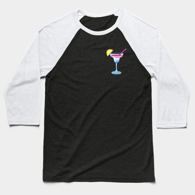 Bigender cocktail #5 Baseball T-Shirt by gaypompeii